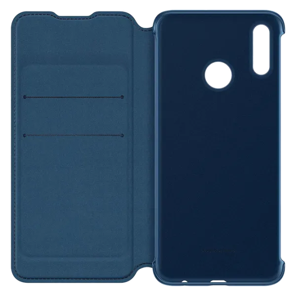 Husa Huawei P Smart 2019 Original Flip Cover/ PU/ Blue photo 2