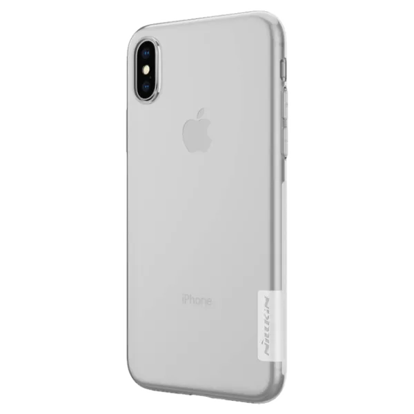 Husa Apple iPhone X Nillkin Back Ultra Thin/ TPU/ Transparent White photo 2