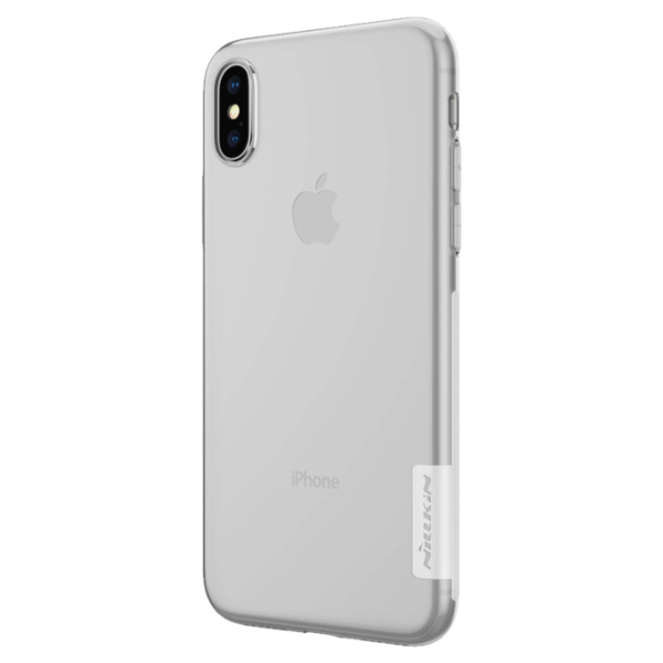 Husa Apple iPhone X Nillkin Back Ultra Thin/ TPU/ Transparent White photo 2