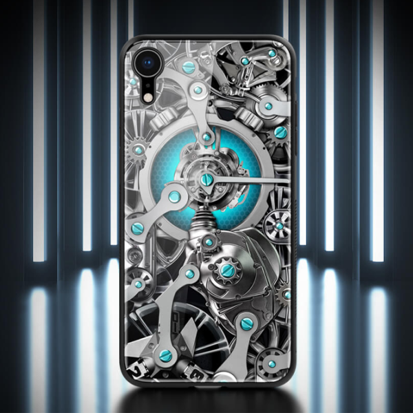 Husă pentru smartphone Apple iPhone XR Nillkin/ Back/ TPU/ PC/ White Black photo 4