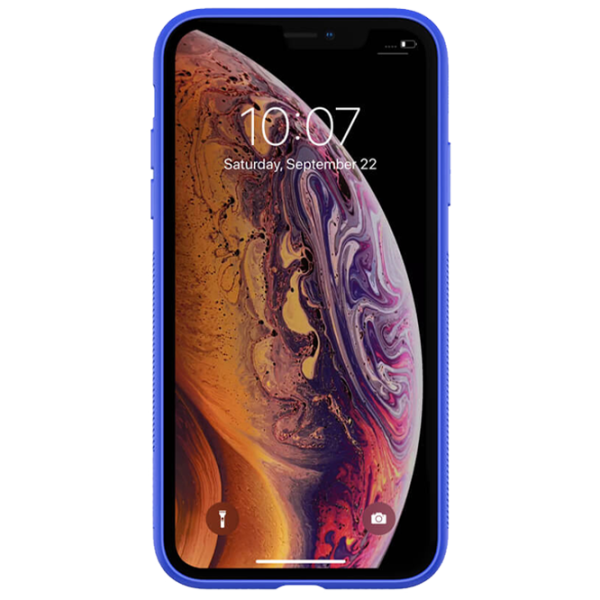 Husă pentru smartphone Apple iPhone XR Nillkin/ Back/ TPU/ PC/ Purple Blue photo 3