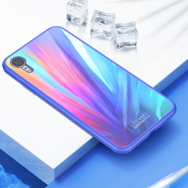 Husă pentru smartphone Apple iPhone XR Nillkin/ Back/ TPU/ PC/ Purple Blue photo 5