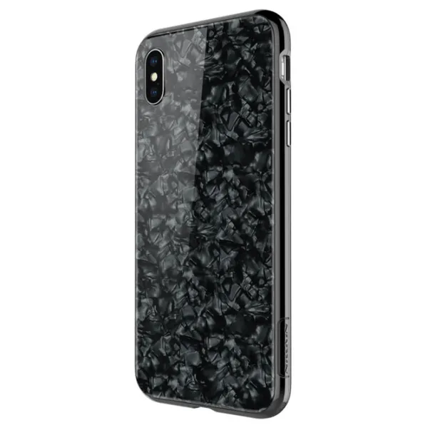 Husă pentru smartphone Apple iPhone XS Max Nillkin/ Back/ PC/ White Black photo 2