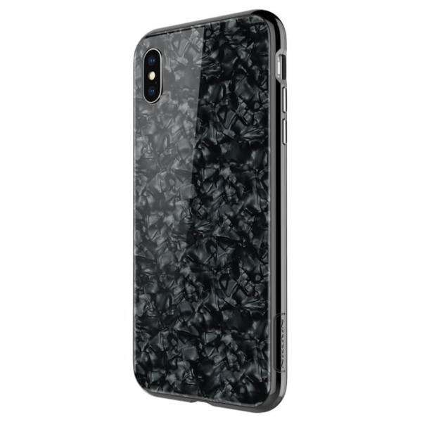 Husă pentru smartphone Apple iPhone XS Max Nillkin/ Back/ PC/ White Black photo 2