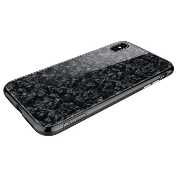 Husă pentru smartphone Apple iPhone XS Max Nillkin/ Back/ PC/ White Black photo 3
