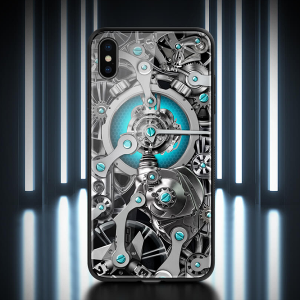 Husă pentru smartphone Apple iPhone XS Max Nillkin/ Back/ TPU/ PC/ White Black photo 5