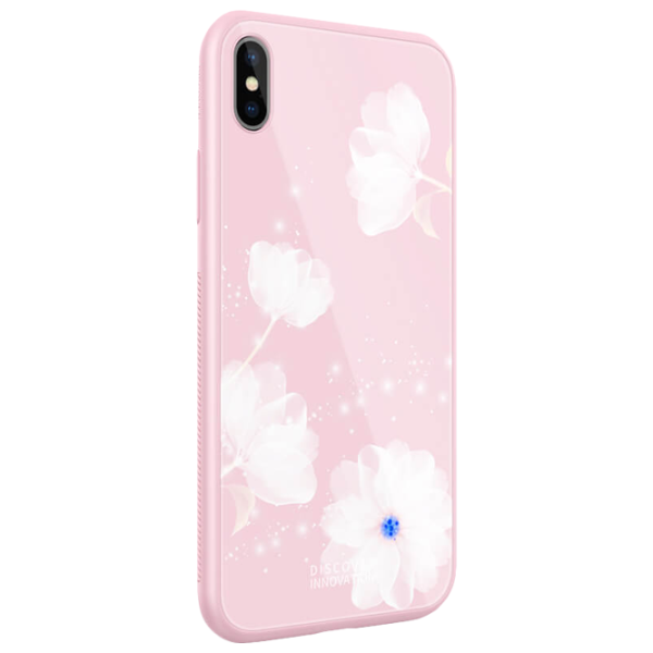 Husă pentru smartphone Apple iPhone XS Max Nillkin/ Back/ TPU/ PC/ White Pink photo 2