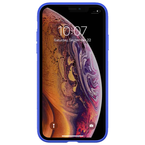 Husă pentru smartphone Apple iPhone XS Max Nillkin/ Back/ TPU/ PC/ Multicolor Blue photo 2