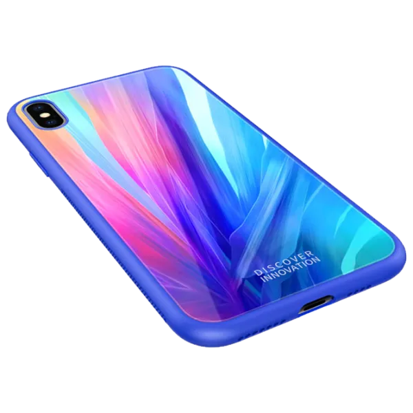 Husă pentru smartphone Apple iPhone XS Max Nillkin/ Back/ TPU/ PC/ Multicolor Blue photo 4