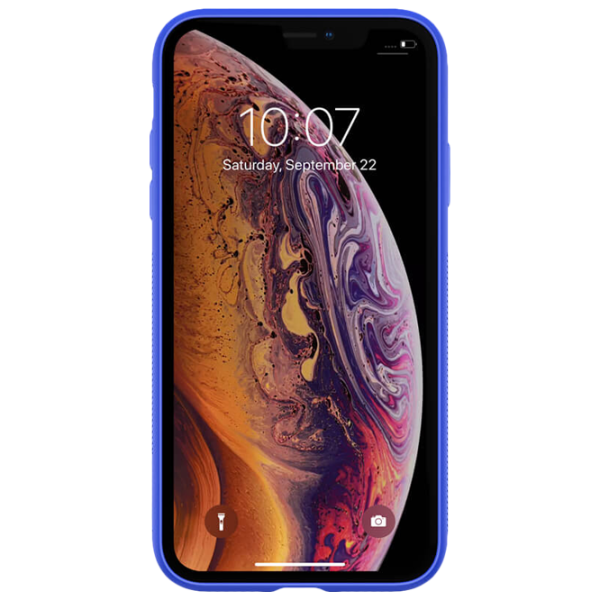 Husă pentru smartphone Apple iPhone XS Nillkin/ Back/ TPU/ PC/ Multicolor Blue photo 4