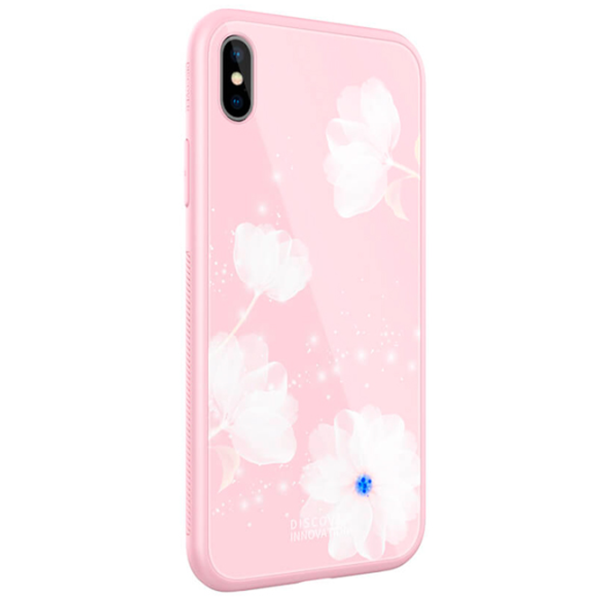 Husă pentru smartphone Apple iPhone XS Nillkin/ Back/ TPU/ PC/ White Pink photo 2