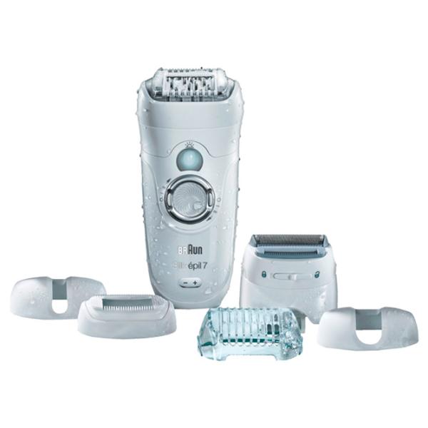 Эпилятор Braun SE7561WD Сухая/ Влажная/ Серый Белый photo 2