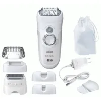 Эпилятор Braun SE7561WD Сухая/ Влажная/ Серый Белый photo 3