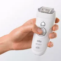 Эпилятор Braun SE7561WD Сухая/ Влажная/ Серый Белый photo 5