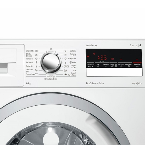 Стиральная машина Bosch WAN28290BY 8 кг / 1400 об/мин / Белый photo 3 Стиральная машина Bosch WAN28290BY 8 кг / 1400 об/мин / Белый photo 3