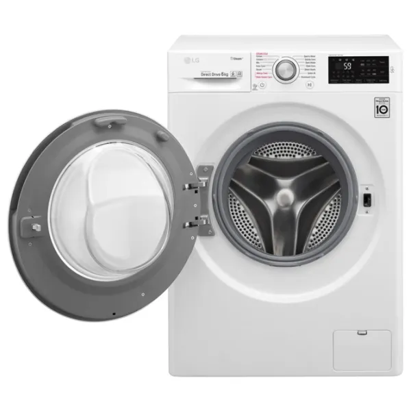 Mașină de spălat LG F2J5NY4W 6 kg / 1200 rpm / White photo 6