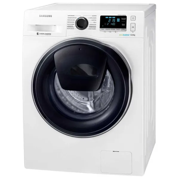 Mașină de spălat Samsung WW80K6414QW/LE 8 kg / 1400 rpm / White photo 3