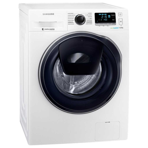 Mașină de spălat Samsung WW80K6414QW/LE 8 kg / 1400 rpm / White photo 4
