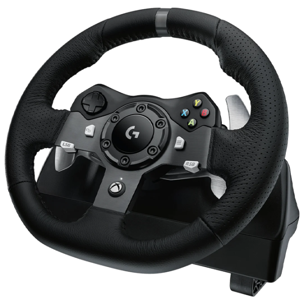 Руль Logitech G920, Xbox Series X|S Xbox One and PC Проводная/ 14 buttons/ Черный photo 2