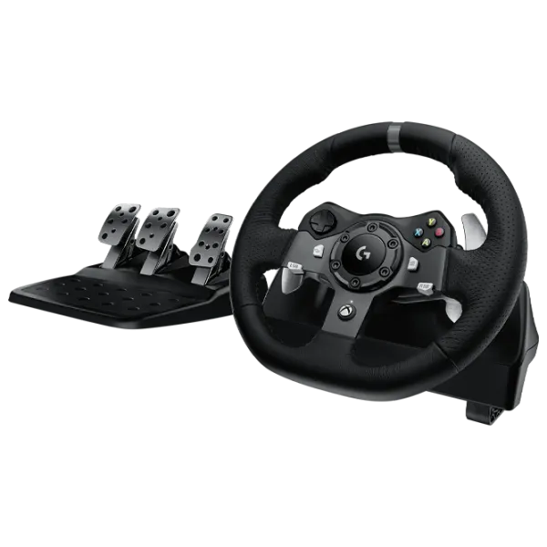 Руль Logitech G920, Xbox Series X|S Xbox One and PC Проводная/ 14 buttons/ Черный photo 3