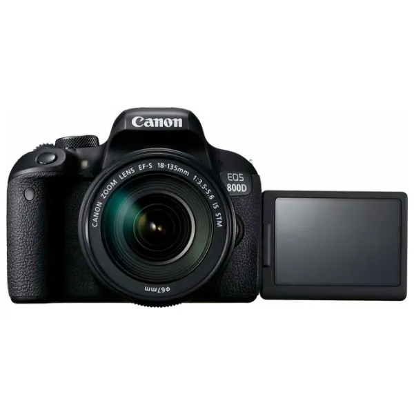 Фотоаппарат Canon EOS 800D Kit CMOS/ Черный photo 4