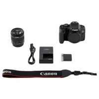 Cameră foto Canon EOS 800D Kit CMOS/ Black photo 5