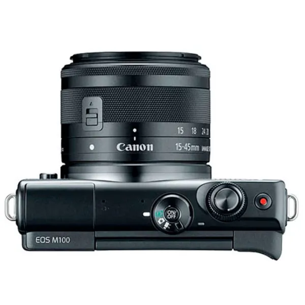 Cameră foto Canon EOS M100 KIT EF-M 15-45 IS STM Kit CMOS/ Black photo 3