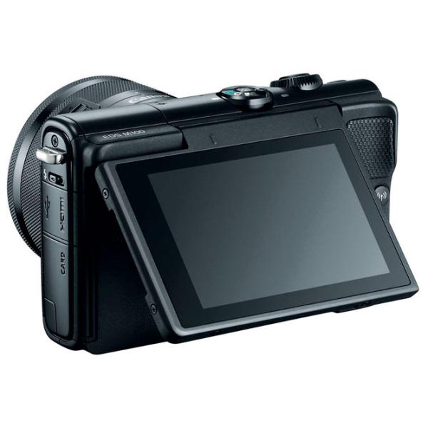 Cameră foto Canon EOS M100 KIT EF-M 15-45 IS STM Kit CMOS/ Black photo 6
