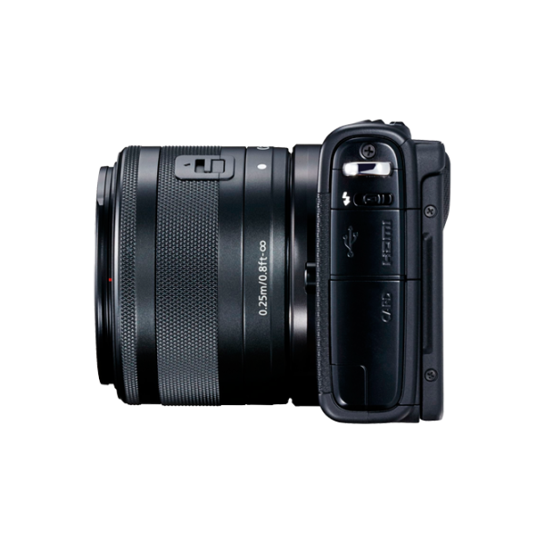 Cameră foto Canon EOS M100 KIT EF-M 15-45 IS STM Kit CMOS/ Black photo 8