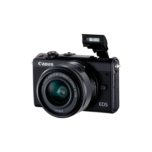 Cameră foto Canon EOS M100 KIT EF-M 15-45 IS STM Kit CMOS/ Black photo 9