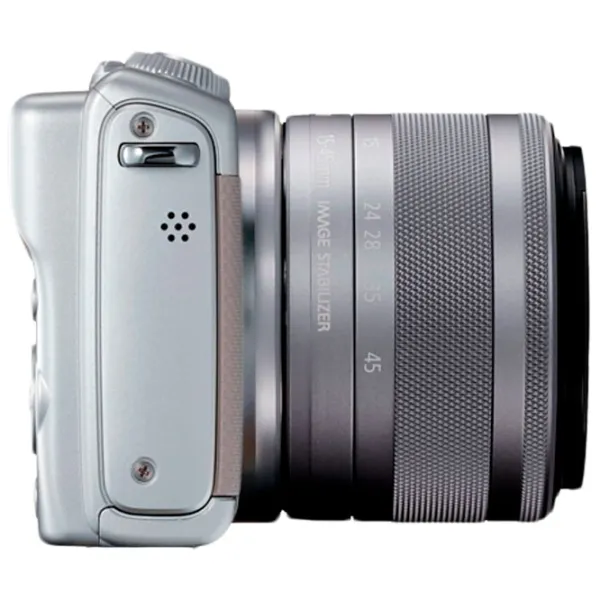 Cameră foto Canon EOS M100 KIT EF-M 15-45 IS STM Kit CMOS/ Silver photo 3 Cameră foto Canon EOS M100 KIT EF-M 15-45 IS STM Kit CMOS/ Silver photo 3