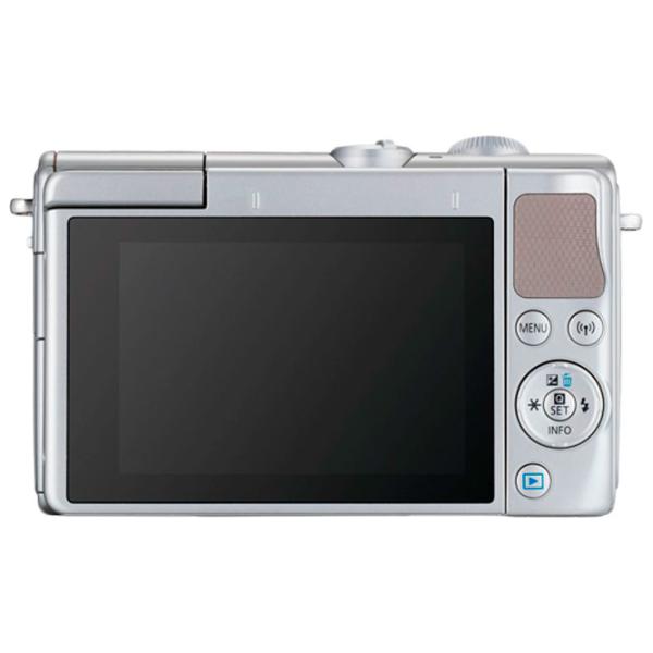 Cameră foto Canon EOS M100 KIT EF-M 15-45 IS STM Kit CMOS/ Silver photo 4 Cameră foto Canon EOS M100 KIT EF-M 15-45 IS STM Kit CMOS/ Silver photo 4