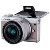 Cameră foto Canon EOS M100 KIT EF-M 15-45 IS STM Kit CMOS/ Silver photo 5