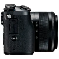 Cameră foto Canon EOS M6 EF-M 15-45 STM KIT Kit CMOS/ Black photo 3