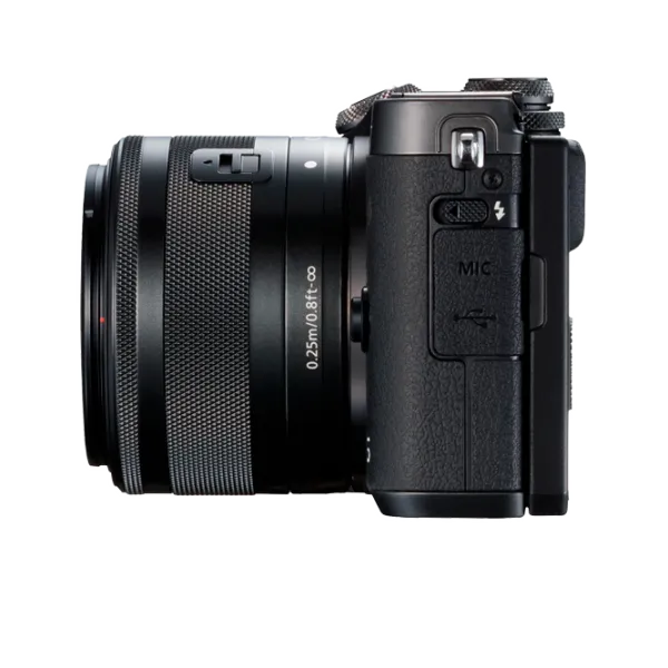 Cameră foto Canon EOS M6 EF-M 15-45 STM KIT Kit CMOS/ Black photo 6 Cameră foto Canon EOS M6 EF-M 15-45 STM KIT Kit CMOS/ Black photo 6