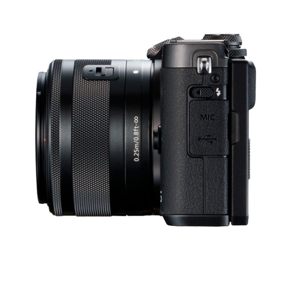 Cameră foto Canon EOS M6 EF-M 15-45 STM KIT Kit CMOS/ Black photo 6 Cameră foto Canon EOS M6 EF-M 15-45 STM KIT Kit CMOS/ Black photo 6