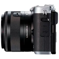 Cameră foto Canon EOS M6 EF-M 15-45 STM KIT Kit CMOS/ Silver photo 2