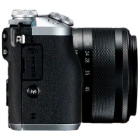 Cameră foto Canon EOS M6 EF-M 15-45 STM KIT Kit CMOS/ Silver photo 3