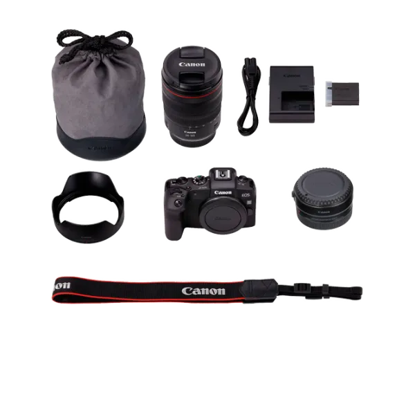 Фотоаппарат Canon EOS R + RF 24-105mm F4L IS USM + EF-EOS R M-Adapter KIT CMOS/ Черный photo 6