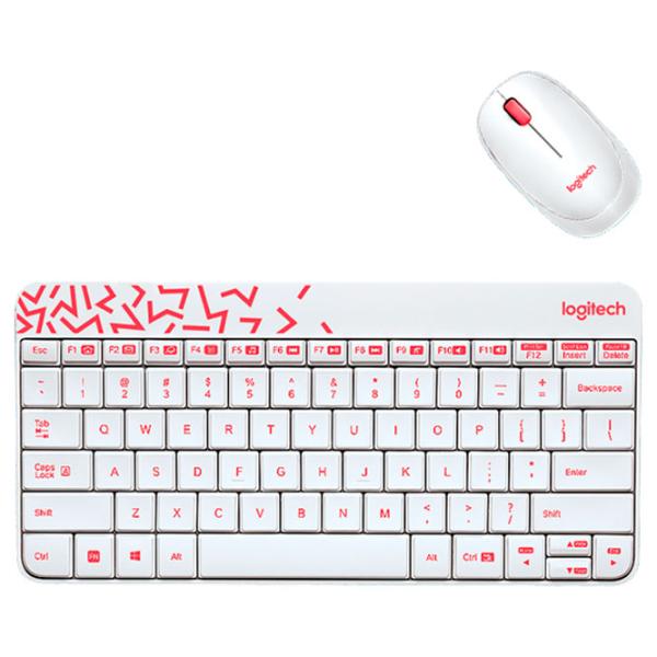Tastatură Logitech Desktop MK240 Fără fir/ White photo 3