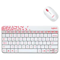 Tastatură Logitech Desktop MK240 Fără fir/ White photo 3
