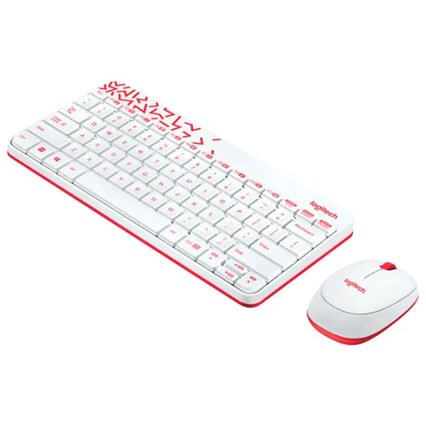 Tastatură Logitech Desktop MK240 Fără fir/ White photo 4