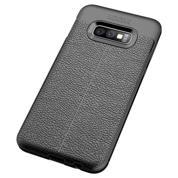 Husă pentru smartphone Samsung Galaxy S10e Cover X/ Back/ PU/ Black photo 2