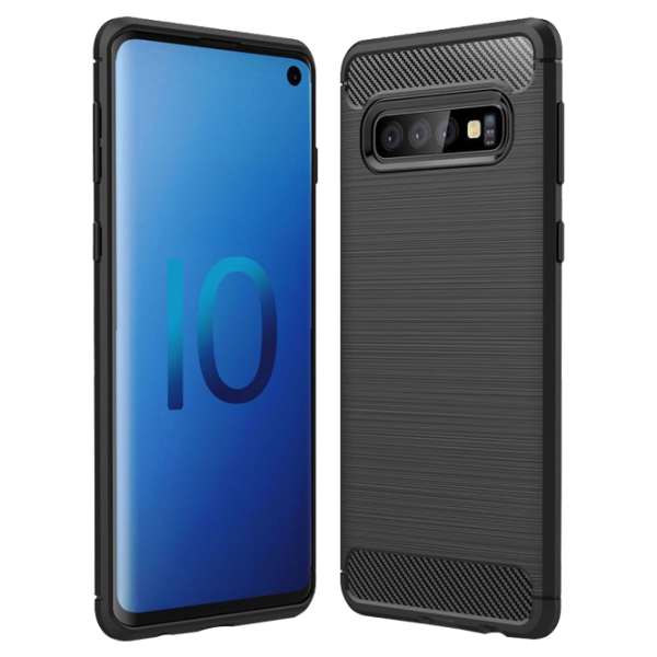 Husă pentru smartphone Samsung Galaxy S10 Cover X/ Back/ TPU/ Black photo 2