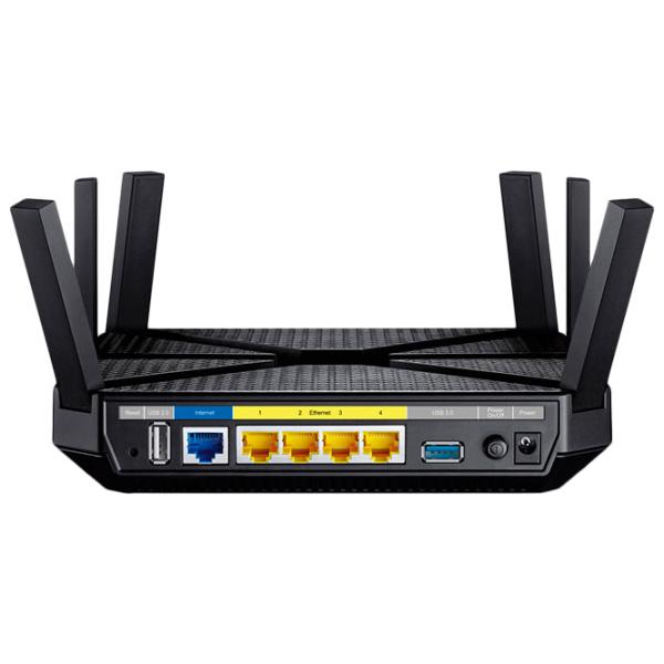 Wi-Fi Router TP-Link Archer C3200 600 Mbit/ s/ 1300 Mbit/ s/ Black photo 4 Wi-Fi Router TP-Link Archer C3200 600 Mbit/ s/ 1300 Mbit/ s/ Black photo 4