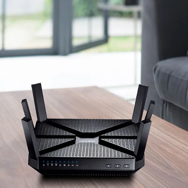 Wi-Fi Router TP-Link Archer C3200 600 Mbit/ s/ 1300 Mbit/ s/ Black photo 10 Wi-Fi Router TP-Link Archer C3200 600 Mbit/ s/ 1300 Mbit/ s/ Black photo 10