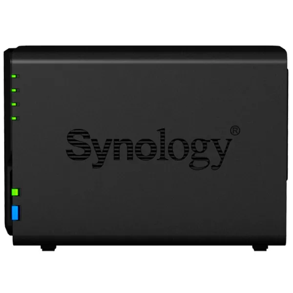 Сетевое хранилище Synology DS218 Черный photo 3