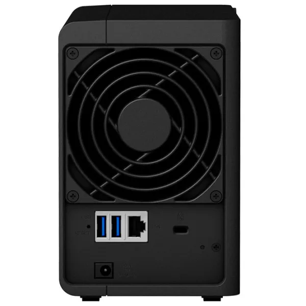 Сетевое хранилище Synology DS218 Черный photo 5