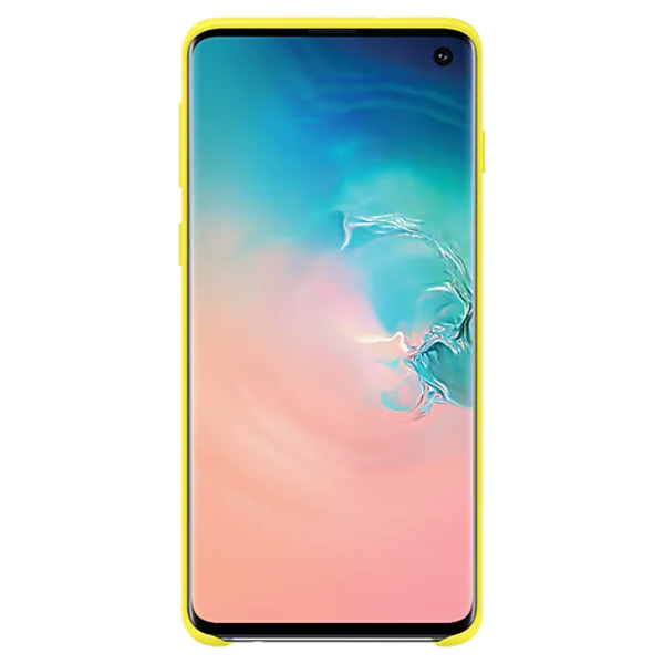Чехол для смартфона Samsung Galaxy S10 Samsung/ Back/ TPU/ Желтый photo 3