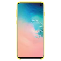 Чехол для смартфона Samsung Galaxy S10 Samsung/ Back/ TPU/ Желтый photo 3